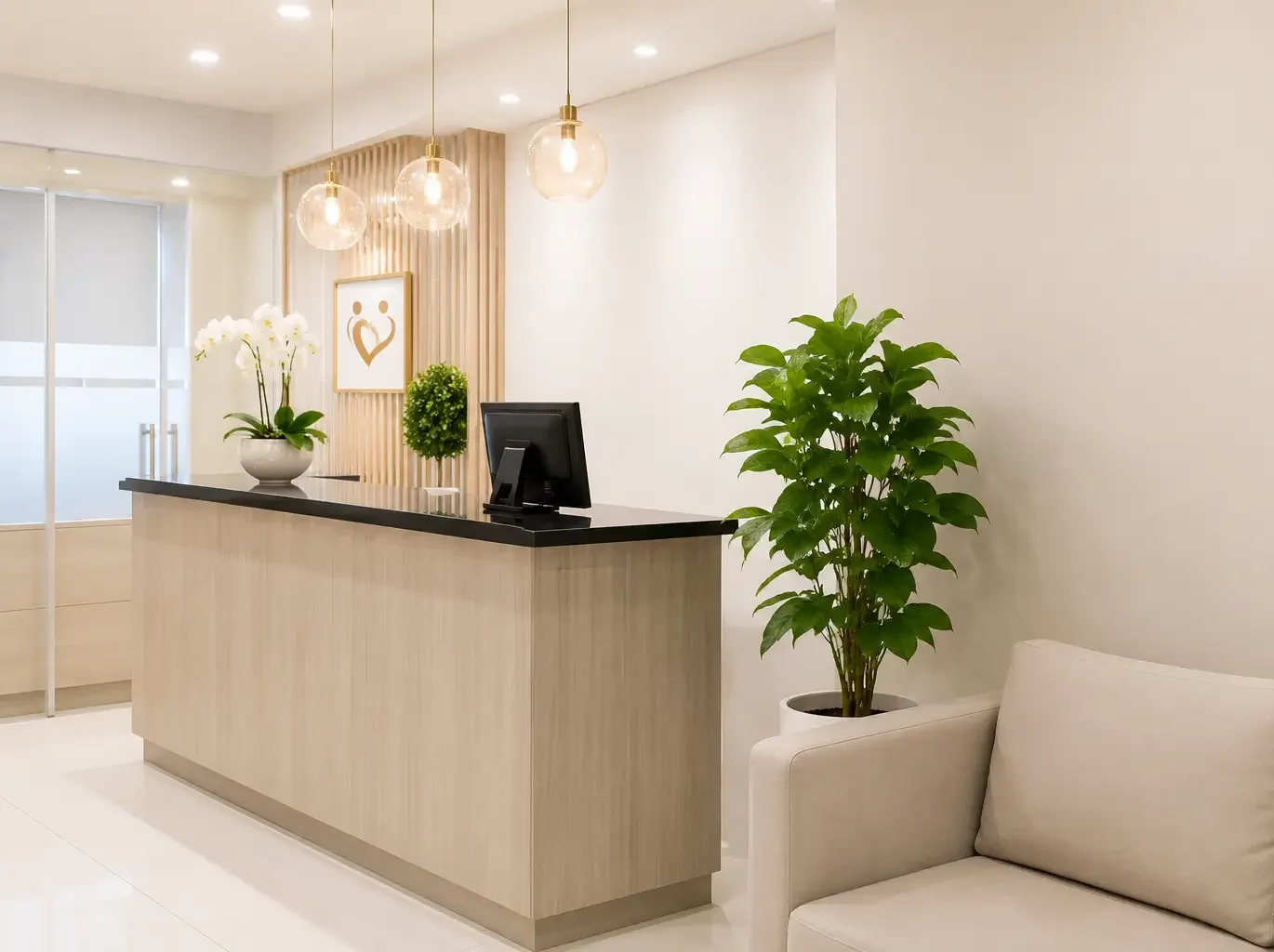 Welcoming Reception Area